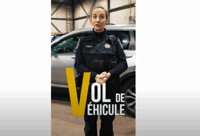 Le SPVM vous conseille pour protéger votre véhicule.