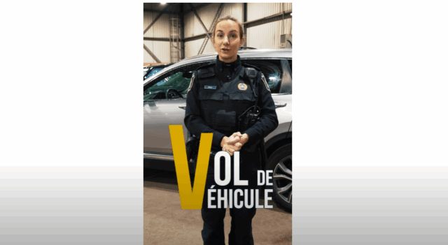The SPVM advises you to protect your vehicle.